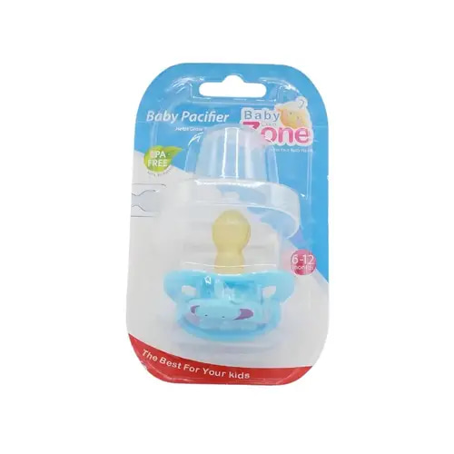 Baby Zone Baby Pacifier Yellow Nipple