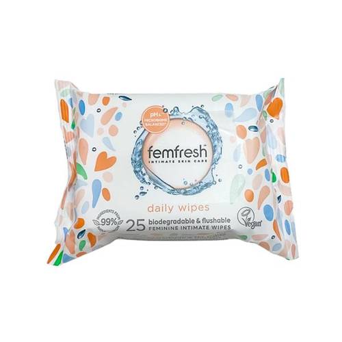 Femfresh Freshening & Soothing Wipes - 25 Wipes