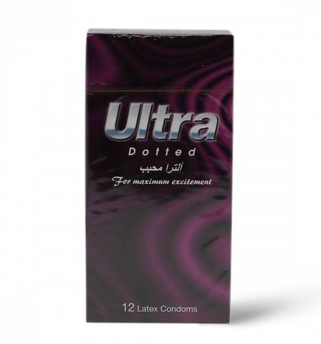 Ultra Ribbed Condoms 12 pcs