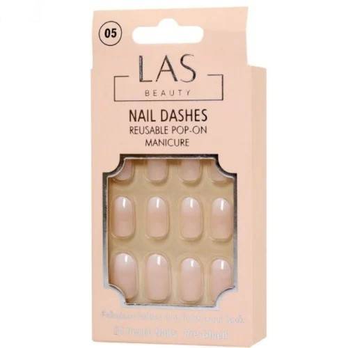 Las Beauty French Adhesive Nails No. 05