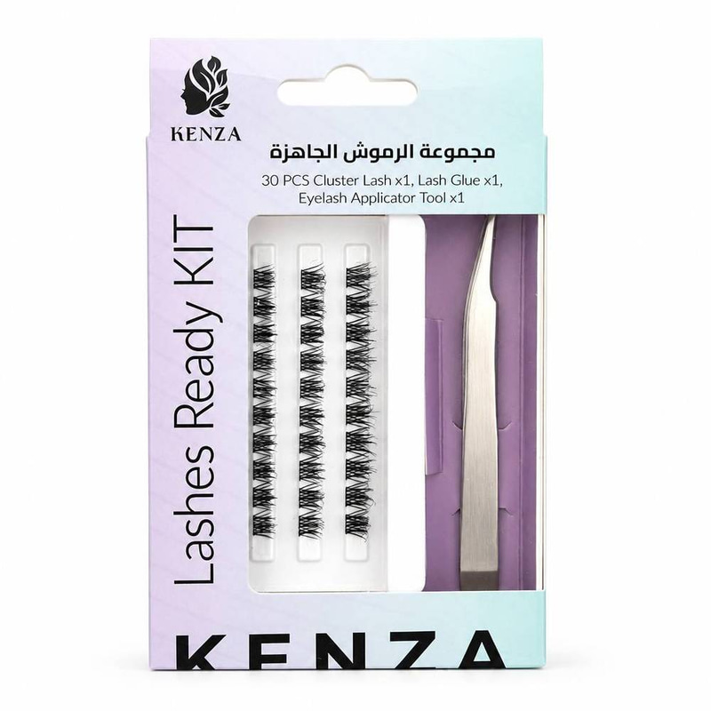 Kenza False Eyelash Kit 30 Pcs with Applicator