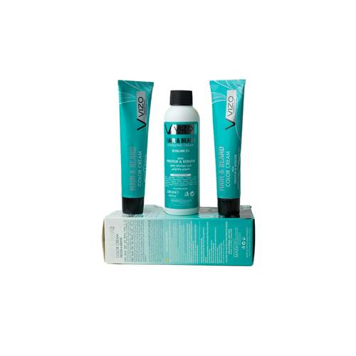 Vizo Spot Men Hair Color Kit Black with Protein & Keratin