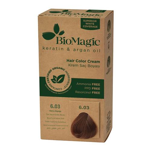 BioMagic Ammonia Free Hair Color 6.03 Dark Golden Blonde