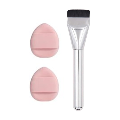 Cheer Up Foundation Brush & Powder Sponge Set 3 pcs 3626