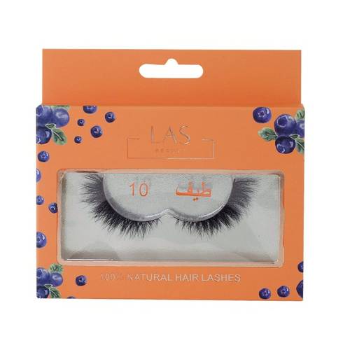 Las Beauty Natural Hair Eyelashes - Spectrum 10