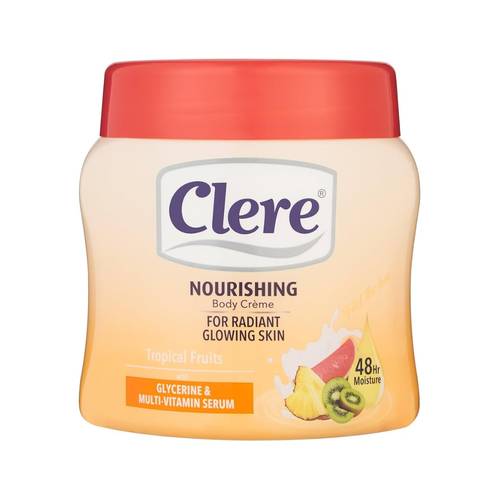 Clear Tropical Fruits Body Moisturizing Cream 500ml