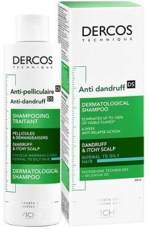 Vichy Dercos Anti-Dandruff Shampoo for Normal to Oily Hair 200ml
