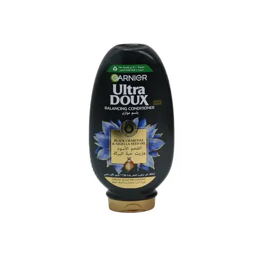 Garnier Ultra Doux Black Charcoal & Black Seed Oil Conditioner 360ml
