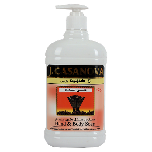 Casanova Paris Bakhoor Hand & Body Wash 500ml
