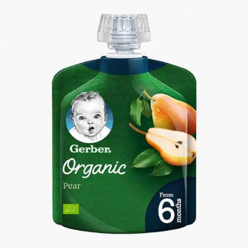 جربر طعام أطفال عضوي اجاص 90 جم +6 شهور