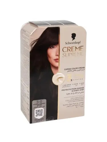 Schwarzkopf Palette Supreme 3-0 Natural Dark Brown