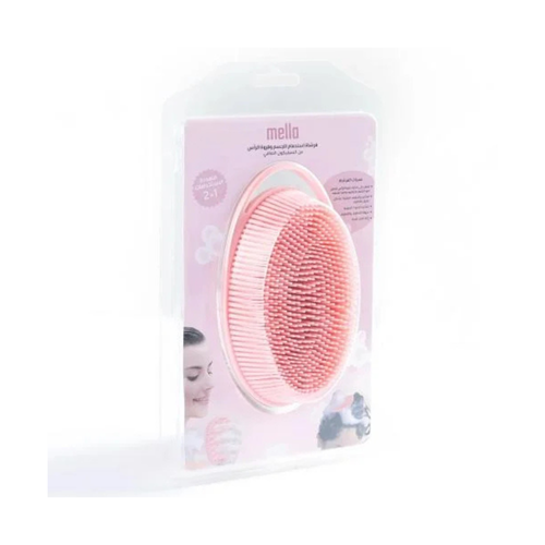Mella Silicone Body & Scalp Brush 2-in-1