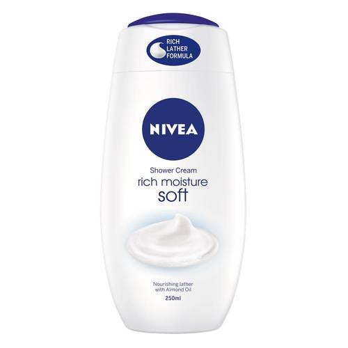 Nivea Shower Rich Moisture Soft Cream 250Ml