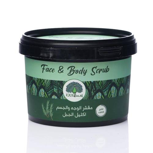 EXA Rosemary Face & Body Scrub 400 ml