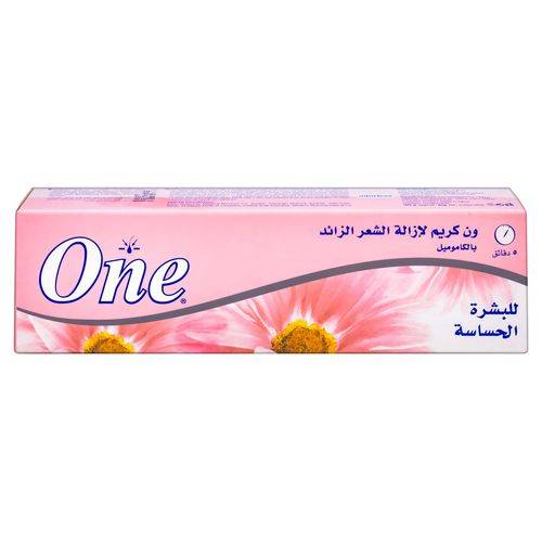 ون كريم مزيل الشعر للبشرة الحساسة  140 غ