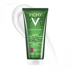 Vichy Normaderm Phytosolution Deep Cleansing Face Gel for Oily and Blemish-Prone Skin 200ml