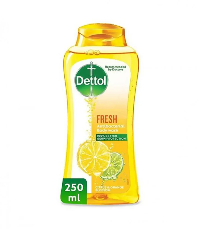 Dettol Refreshing Body Wash Lemon & Orange Blossom with Germ Protection 250ml