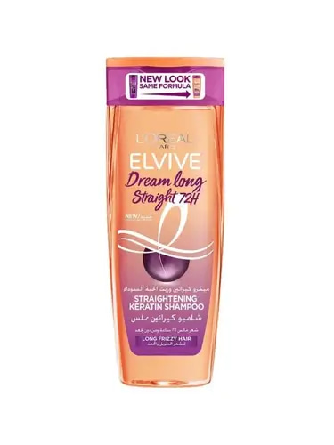 L'Oréal Elvive Keratin & Black Seed Oil Straightening Shampoo 400ml