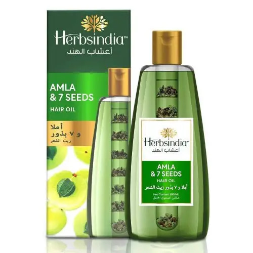 Herbs india Amla Hair Oil and 7 Seeds 280 ml