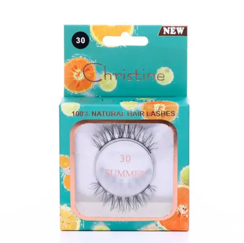 Christine Beauty Natural Hair Eyelashes No.30 CH-E2115