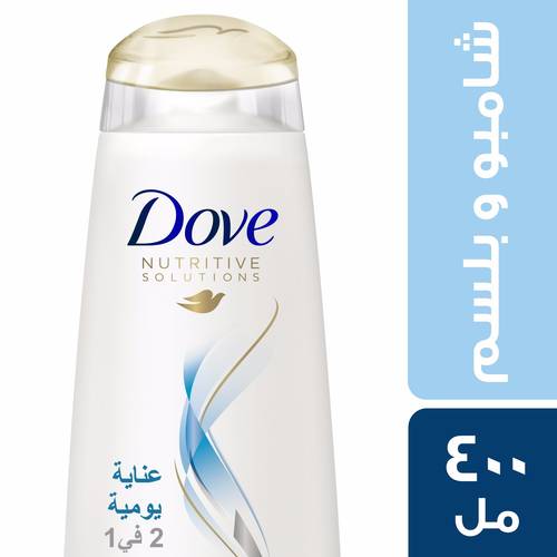 Dove Nourishing Solutions Daily Care 2in1 Shampoo & Conditioner, 400ml