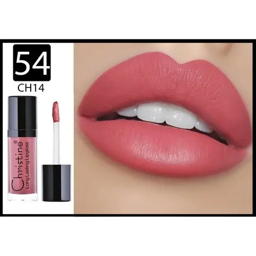 Liquid Matte Lipstick - CH014 - No. 54 by Christine