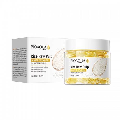 BIOAQUA Rice Makeup Remover Oil Capsules