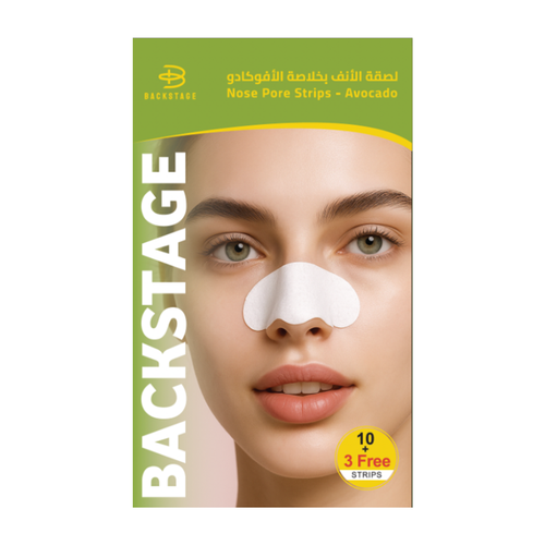 Backstage Avocado Nose Strips 13 Pcs NS9088