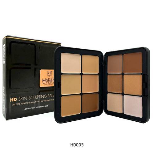 مجموعة HD Skin للوجة الكل في واحد من ميك اوفر22 - HD003