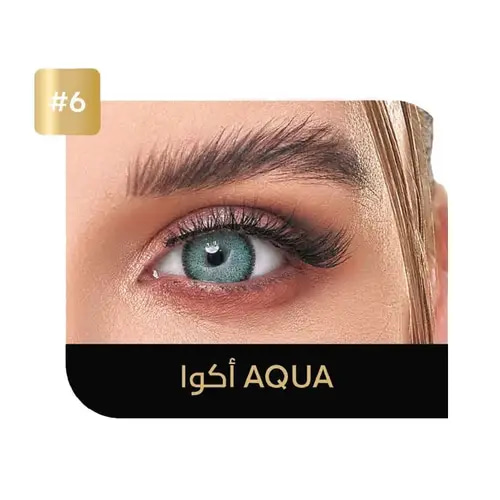 عدسات لاصقة يومية AQUA#6 من ايكو