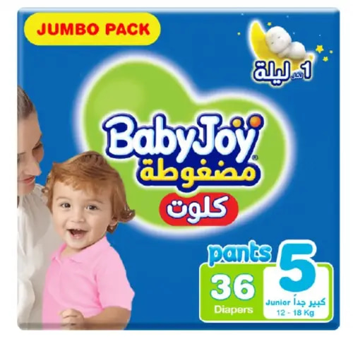 Babyjoy Pants Diapers Size 5 Jumbo Pack 36 Pants