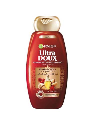 Garnier Ultra Doux Almond & Castor Oil Shampoo 200ml