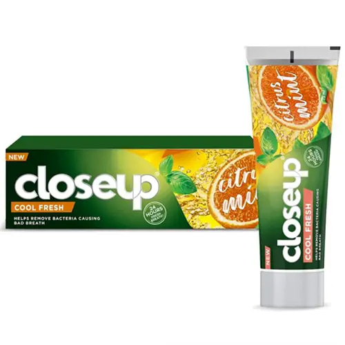 Close-Up Fresh Breath Toothpaste with Lemon & Mint Extract 75ml