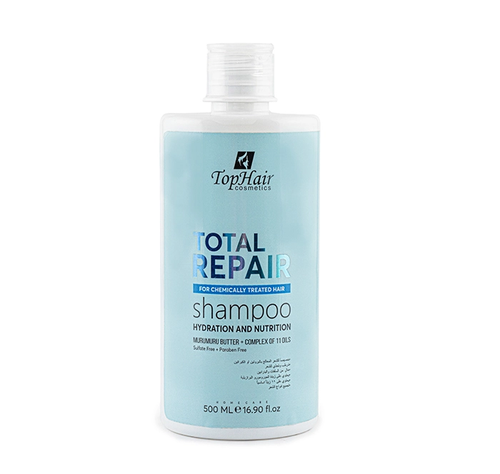 Top Hair Total Repair Shampoo for Chemically Treated Hair – 500 ml