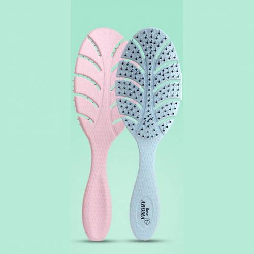 Rose Aroma Detangling Hair Brush
