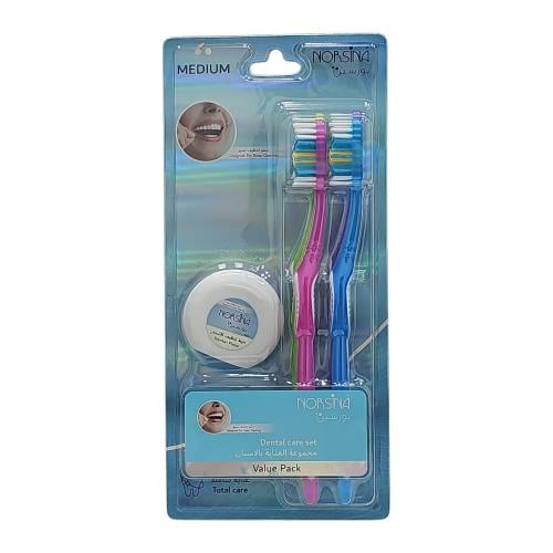 Noursin Toothbrush & Dental Floss Set