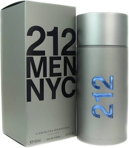 212 Men by Carolina Herrera for Men - Eau de Toilette, 100ml