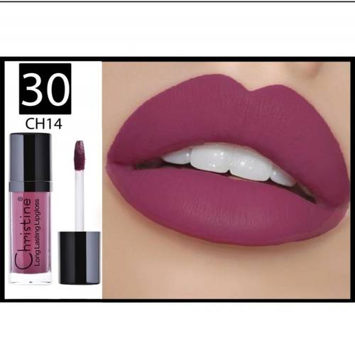 Liquid Matte Lipstick - CH014 - No. 30 by Christine