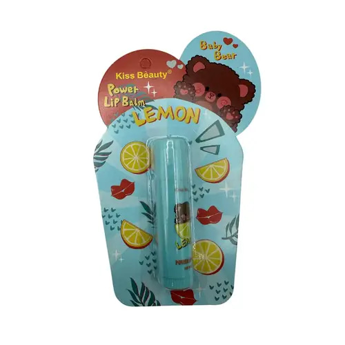 Kiss Beauty Kids Lip Balm Lemon 5g