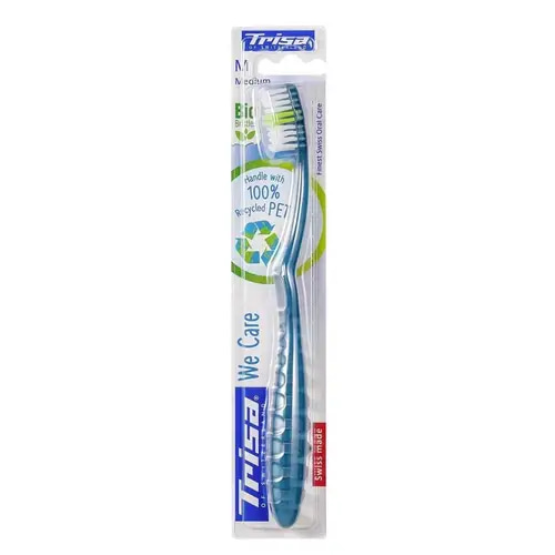 Trisa We Care Medium Toothbrush