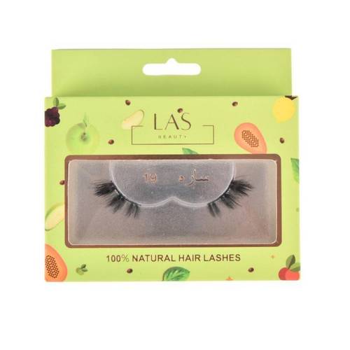 Las Beauty Natural Hair Eyelashes - Sarah 19