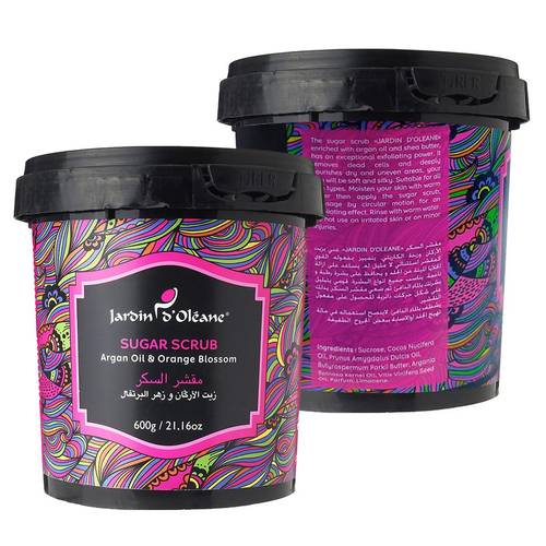 Jardin D Oleane Argan Oil & Orange Blossom Sugar Scrub