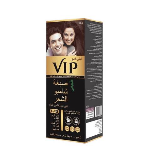 في  اي  بي  شامبو وصبغه طبيعيه للشعر  بخلاصه اللؤلؤ  لون بني غامق    -180مل 