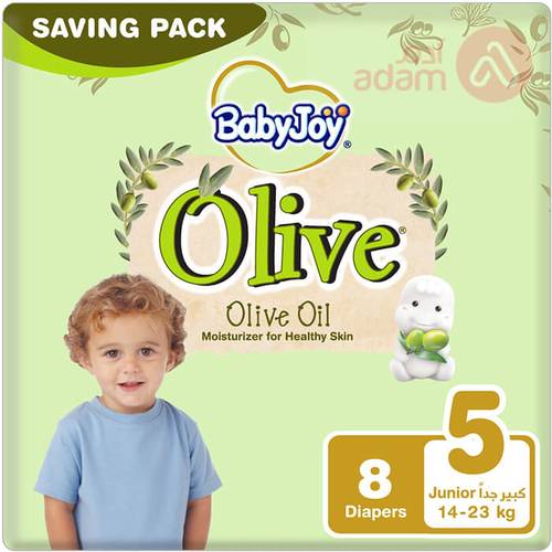 Baby Joy Healthy Skin Olive Oil Diapers Size 5 (8pcs)
