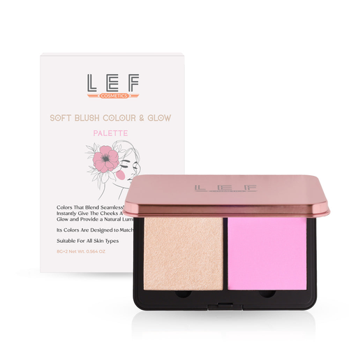 LEF Glow Blush Palette 02 Soft