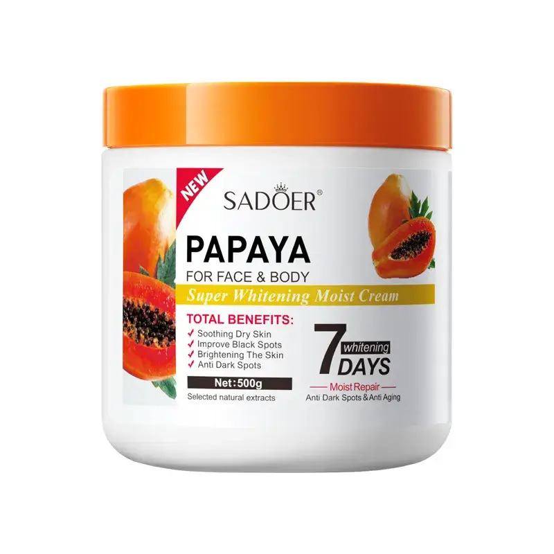 BIOAQUA Papaya Vitamin C Whitening Body Lotion 500ml