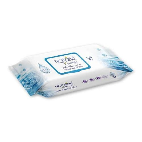 Norsina Pure Water Wet Wipes 120 Sheets
