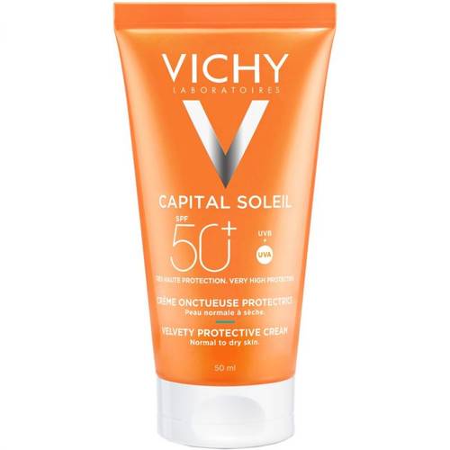Vichy Capital Soleil Triple Action Sunscreen Cream for Normal to Dry Skin SPF50+ 50ml