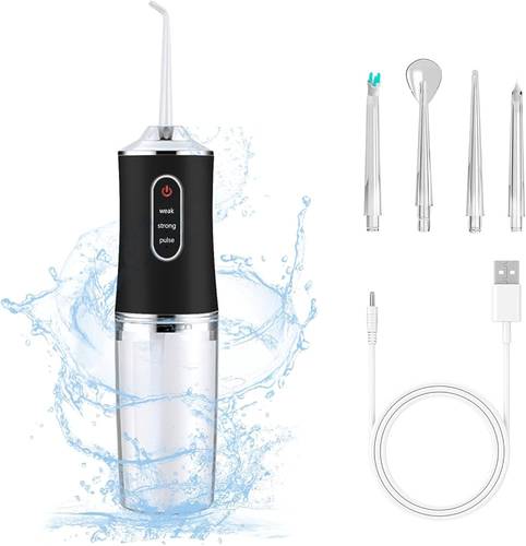 دكتور اورل جهاز خيط الأسنان المائي المحمول (Portable Oral Irrigator) المصمم لتنظيف الأسنان والعناية باللثة