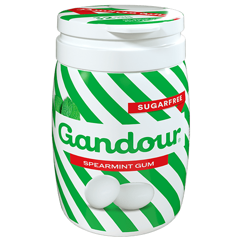 Gandour Sugar Free Green Mint Gum 32 Pieces